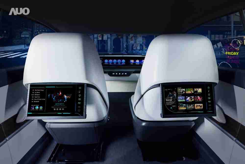 龙门国际新一代Smart Cockpit 2024，，，，以Micro LED先进显示技术优势，，创建〝可卷式后座娱乐显示器〞，，仅在互动时才显示出所需画面及信息，，，扩充更丰富的娱乐和交互信息服务，，，获国际奖项荣耀
