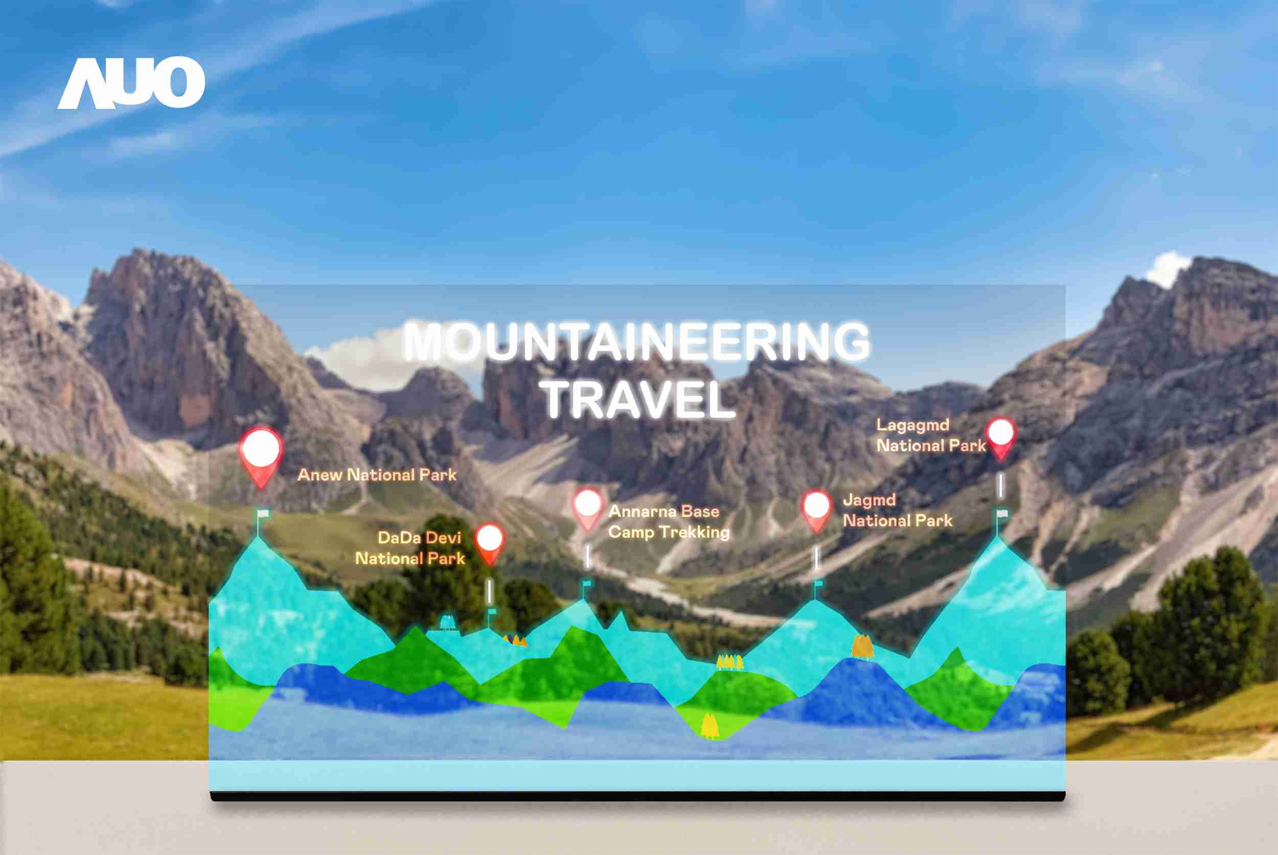 龙门国际展示全球单片尺寸最大(*)42吋透明Micro LED显示器拼接而成的〝64吋透明Micro LED显示器〞，，，具备高透明度、、、1,000 nits高亮度、、、、广色域、、采用三边无边框的无缝拼接等多重特色，，，，呈现超高清、、细腻画质而不遮挡后方视觉，，，，满足层峰需求，，，可广泛运用于零售、、、、艺术展览或商业空间等场域