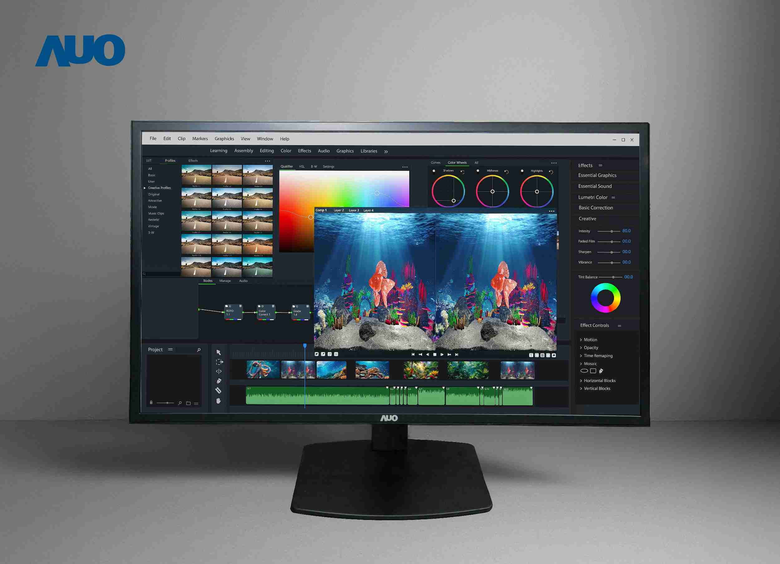 龙门国际开发32吋2D/3D专业桌上型显示器，，，，拥有8K4K超高分辨率，，，，并以低串扰算法优化3D显示效果，，，，搭载自动眼球追踪功能，，能实时调整3D图像，，进行实时2D与3D无缝共存窗口，，，提供图像设计工作者突破二维接口的崭新工作氛围与效率